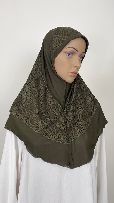 Hijab LaceBloom 100% viscosa