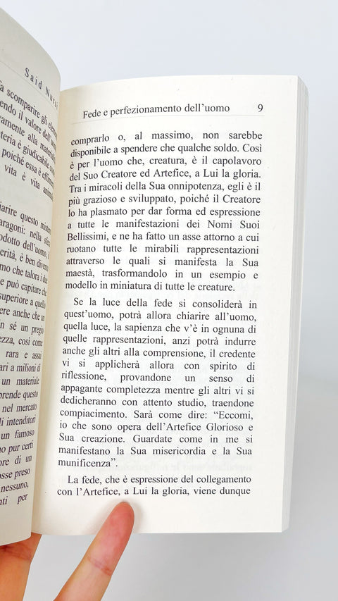Fede e perfezionamento dell’uomo - Said Nursi