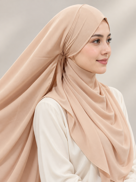 Hijab Jersey Plume – Semipronto in 100% viscosa