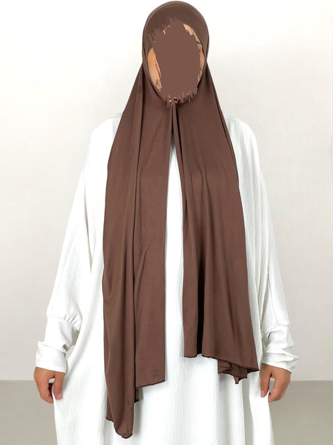 Hijab pronto lati uguali 50% cotone 50% viscosa