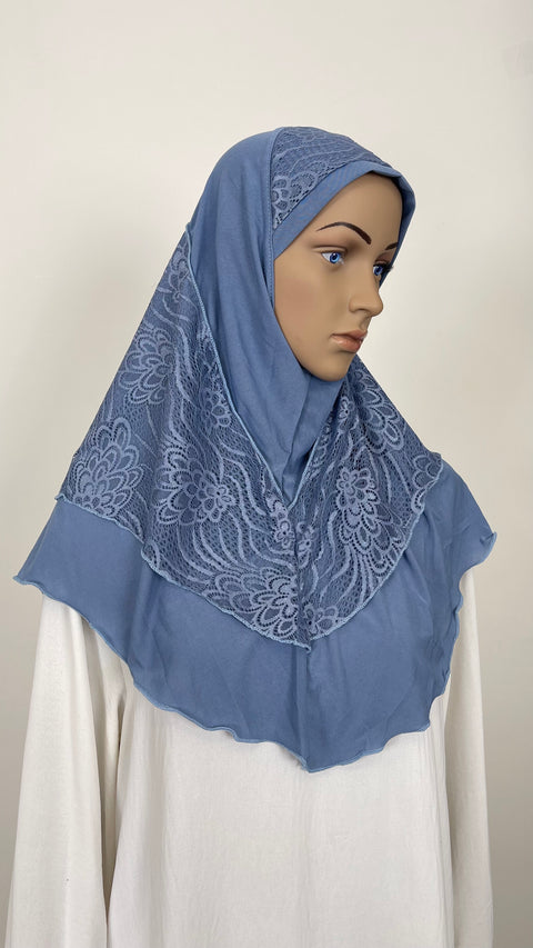 Hijab LaceBloom 100% viscosa