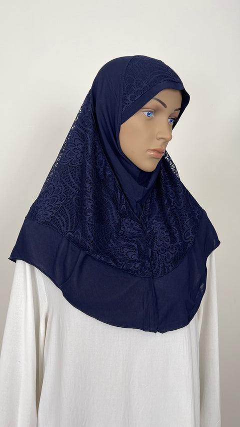 Hijab LaceBloom 100% viscosa