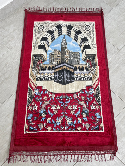Tappeto Kaaba Imbottito per Preghiera