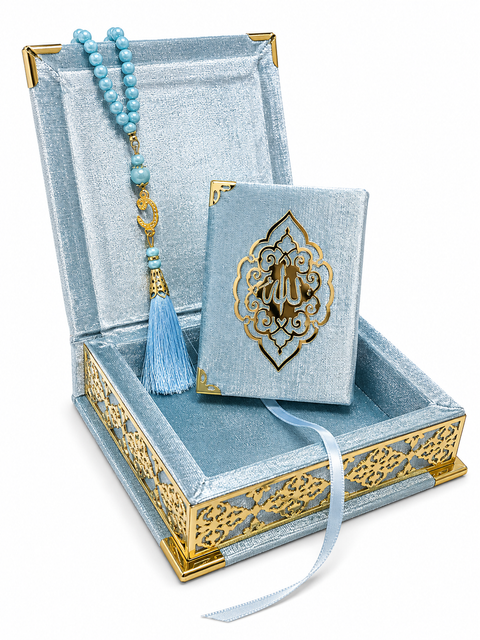 Set Corano con Cofanetto e Tasbih – Edizione Elegance