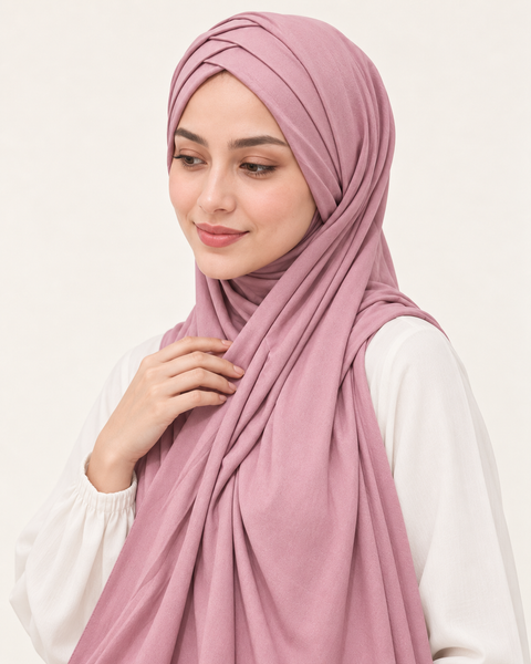 Hijab Safiya – Pronto da indossare con intreccio