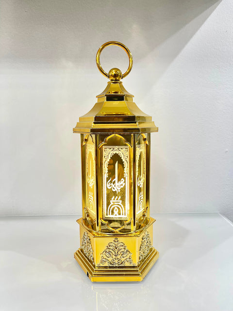 Lanterne Decorative Luminose Ramadan Oro