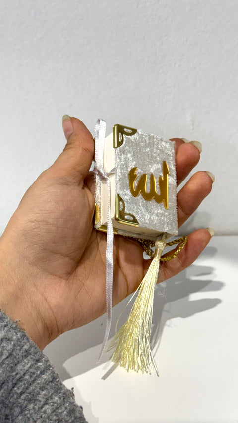 Corano Tascabile con Copertina in Velluto – Formato Mini