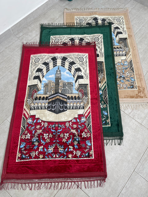 Tappeto Kaaba Imbottito per Preghiera
