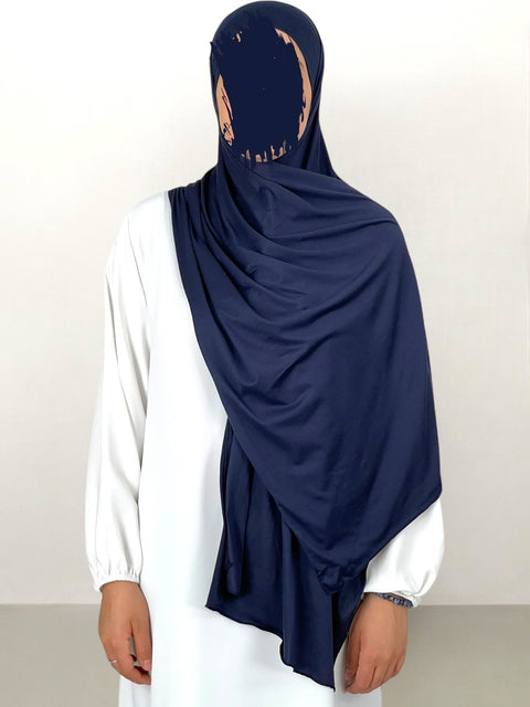 Hijab pronto lati uguali 50% cotone 50% viscosa