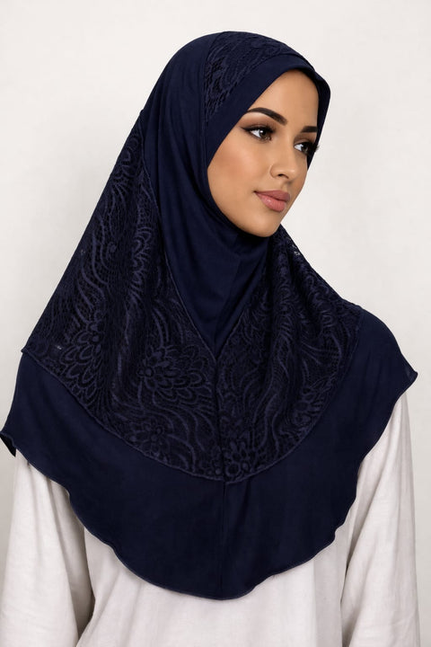 Hijab LaceBloom 100% viscosa