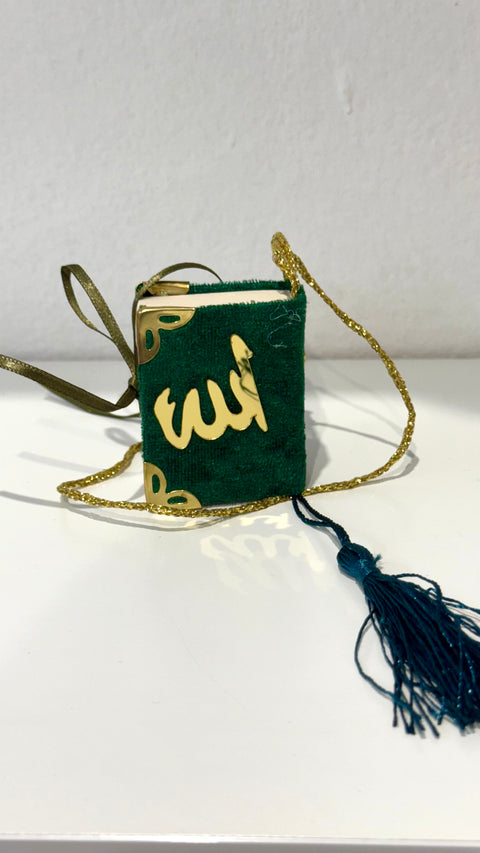 Corano Tascabile con Copertina in Velluto – Formato Mini