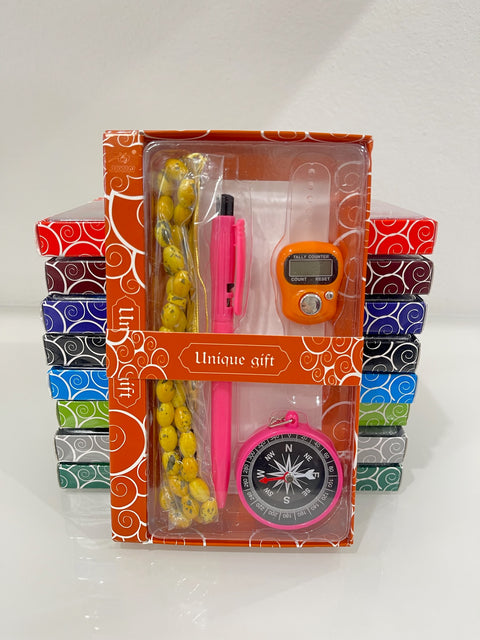 Set regalo preghiera islamica – Tasbih, contatore digitale e bussola Qibla