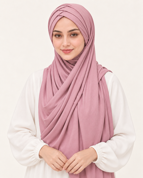 Hijab Safiya – Pronto da indossare con intreccio