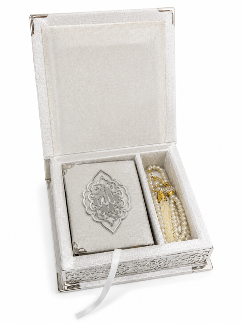 Set Corano con Cofanetto e Tasbih – Edizione Elegance