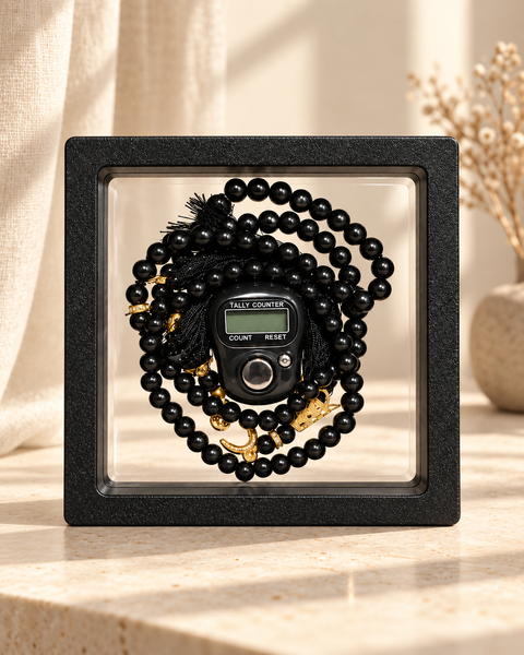 Set Tasbih Tradizionale + Tasbih Digitale con Cofanetto
