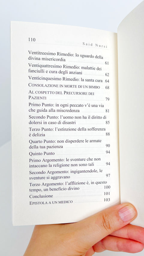 Dono a consolazione degli afflitti - Said Nursi