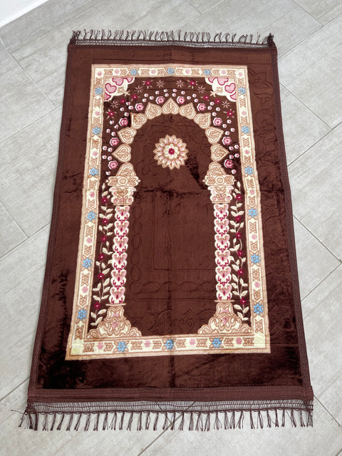 Tappeto da Preghiera Imbottito in Velluto – Sejadah