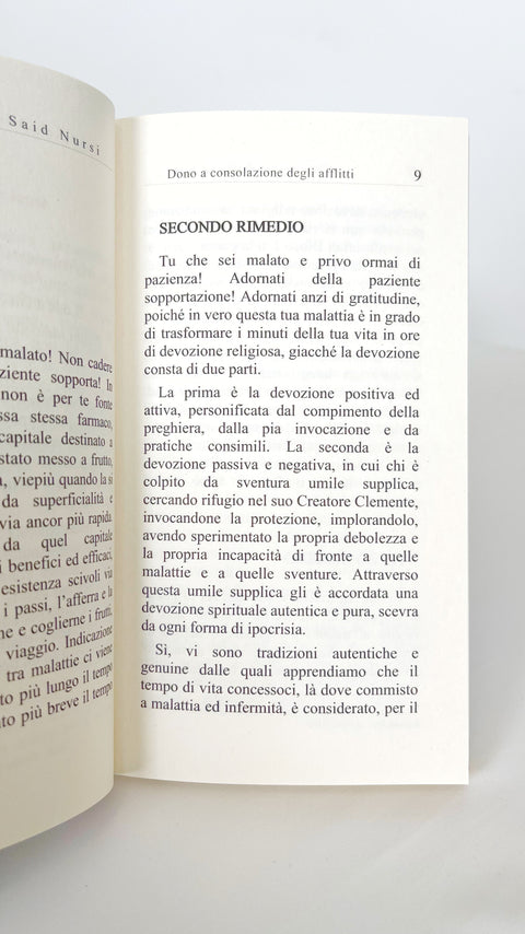 Dono a consolazione degli afflitti - Said Nursi