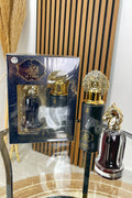 Set regalo Oud al Faris - profumo e deodorante - tavolo , parete 