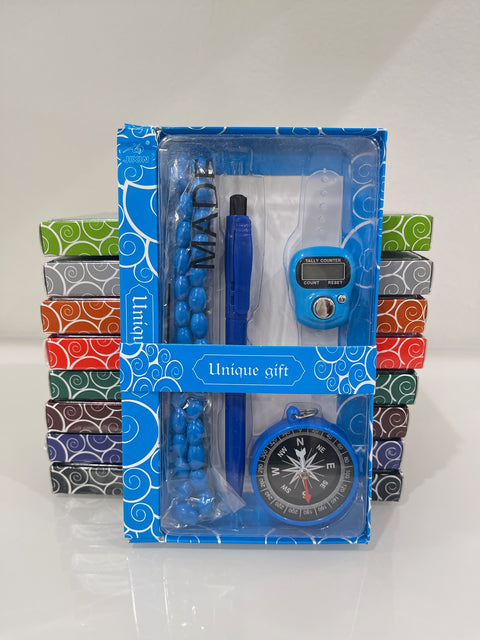 Set regalo preghiera islamica – Tasbih, contatore digitale e bussola Qibla