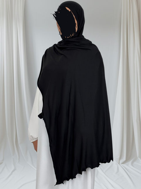 Hijab Jersey Premium Frisé