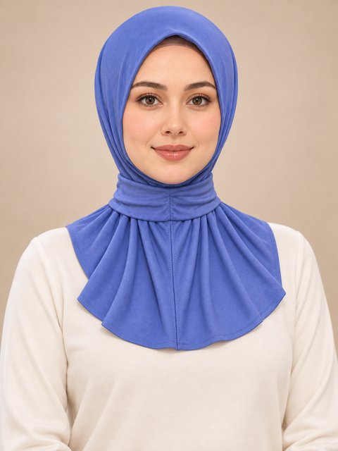 Hijab Inaya – Pronto da indossare in jersey premium con chiusura a clip