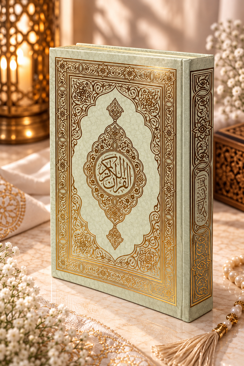 Corano Arabo Royal Arabesque – 19,5 × 14 cm