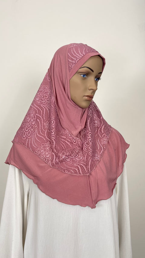 Hijab LaceBloom 100% viscosa