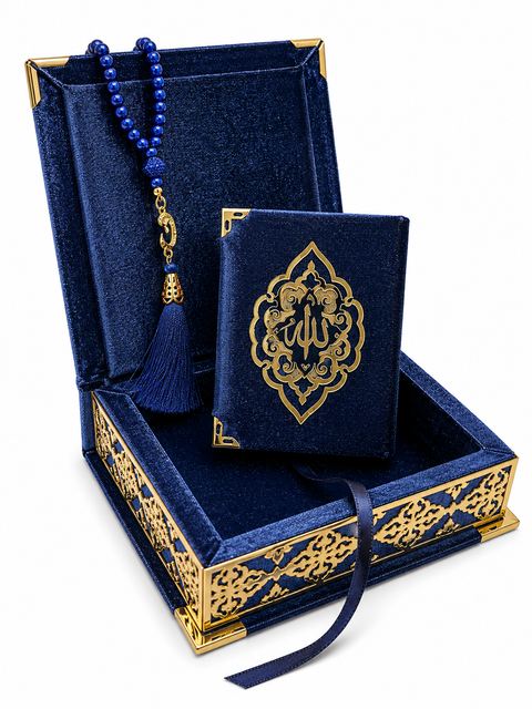 Set Corano con Cofanetto e Tasbih – Edizione Elegance