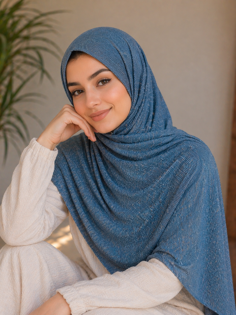 Hijab Pronto Jersey Premium con Lacci