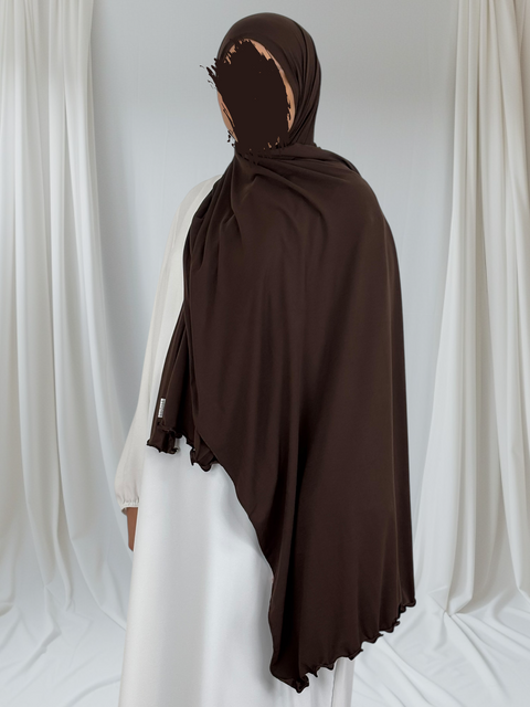 Hijab Jersey Premium Frisé