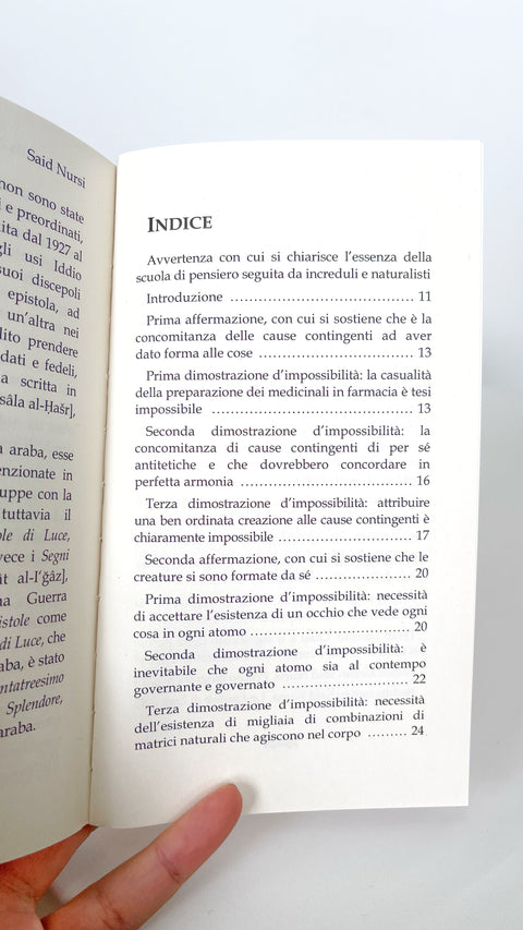 Epistola sulla natura - Said Nursi