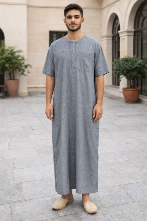 Qamis Al-Fakhr maniche corte