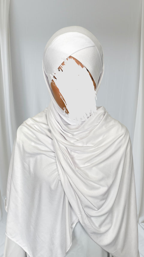 Hijab incrocio unico Jersey