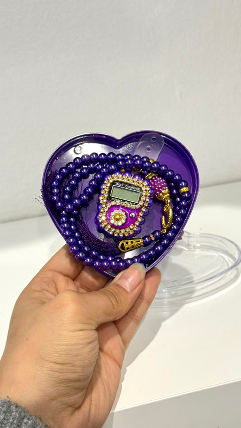 Cofanetto Regalo a Cuore con Tasbih