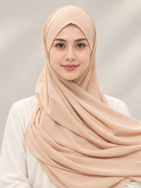Hijab Jersey Plume – Semipronto in 100% viscosa