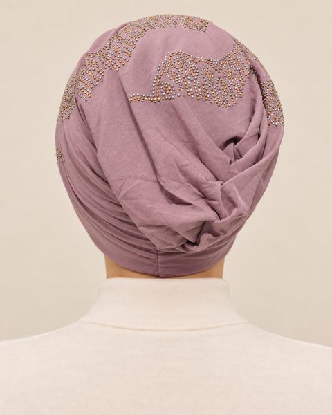 Cuffie Turbante Strass – Pronte da indossare in cotone e viscosa