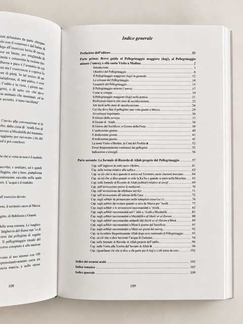 Il Pellegrinaggio islamico - Guida operativa (arabo - italiano)