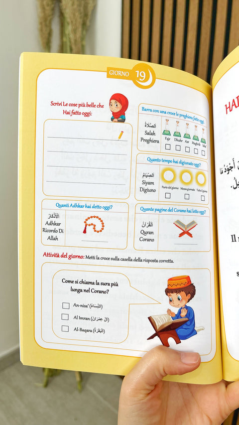 PLANNER RAMADAN – libro delle attività PER BAMBINI