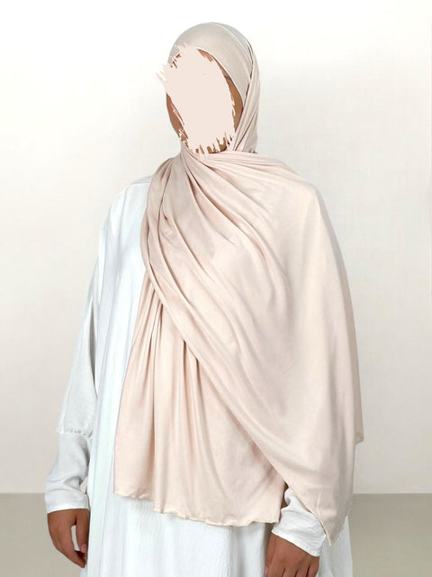 Hijab pronto lati uguali 50% cotone 50% viscosa