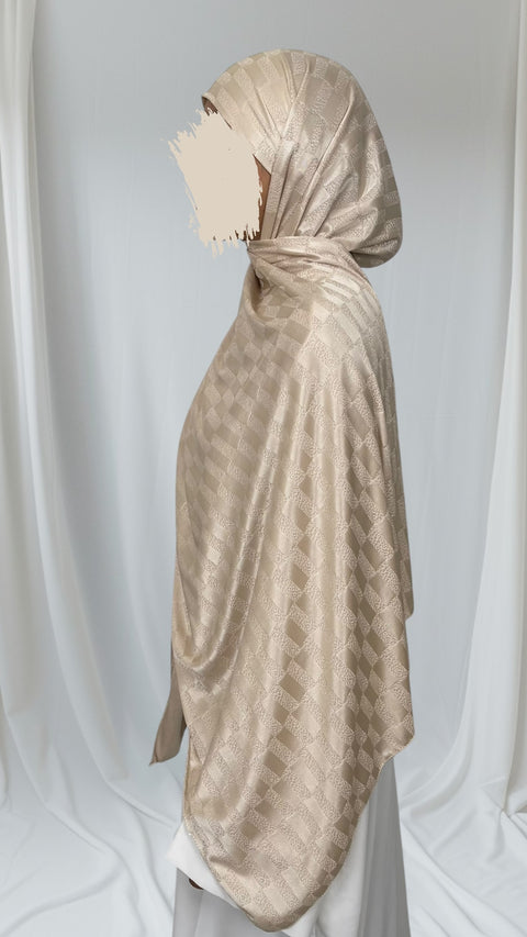 Hijab Rettanglia 50% Cotone 50% viscosa