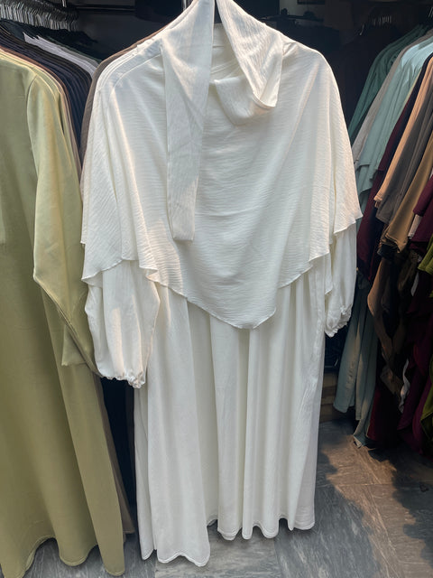 Abaya Houria con hijab jazz