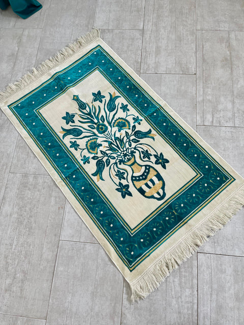 Tappeto da preghiera floreale