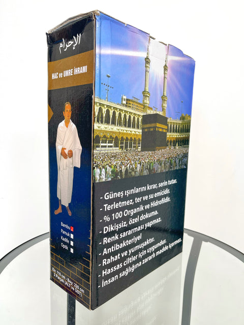 Ihram Hajj Umrah tessuto bamboo
