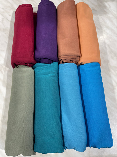 Hijab Jersey premium 205g 50% cotone 50% viscosa