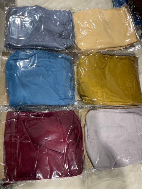 Cuffia con laccetti 50% cotone 50% viscosa