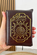 Corano tajwid tascabile - Hijab Paradise - libro sacro- corano - corano piccolo - da tasca -  colorato - corano rivestito - corano marrone