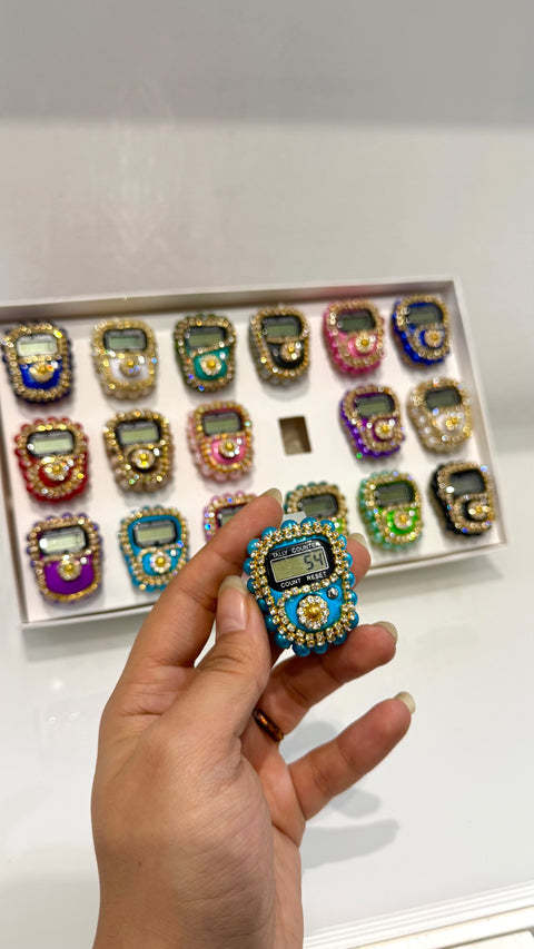 Contatore Digitale Tasbih Gioiello – Anello Dhikr Elegante