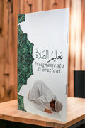Guida alla preghiera , Insegnamento di orazioni- tallim as salat (italiano/arabo) - Hijab Paradise , libro piccolo, copertina , disegno, uomo che prega