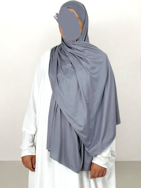 Hijab pronto lati uguali 50% cotone 50% viscosa